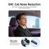 HOCO E90 Single Earbud ENC Noise Reduction Glandular Earbud with Two Microphones, up to 23 Hour Play Time. HI-FI Audio, Black